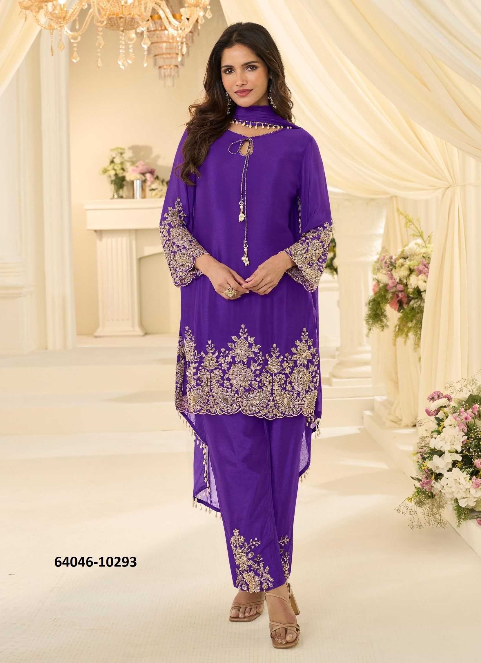 BEADS COLLECTION - Catalog # 64046 (Set of 3 Readymade Salwar Suits) by Sayuri Designer BEADS COLLECTION - Catalog # 64046 (Set of 3 Readymade Salwar Suits) by Sayuri Designer