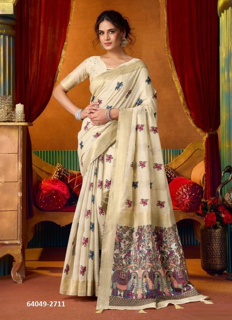 SHRUTI 2 - Catalog # 64049 (Set of 6 Sarees) by Gobuni SHRUTI 2 - Catalog # 64049 (Set of 6 Sarees) by Gobuni