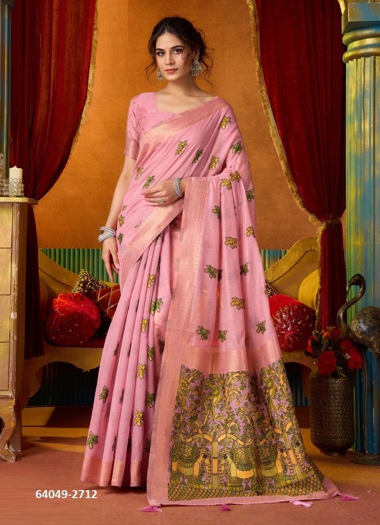 SHRUTI 2 - Catalog # 64049 (Set of 6 Sarees) by Gobuni SHRUTI 2 - Catalog # 64049 (Set of 6 Sarees) by Gobuni