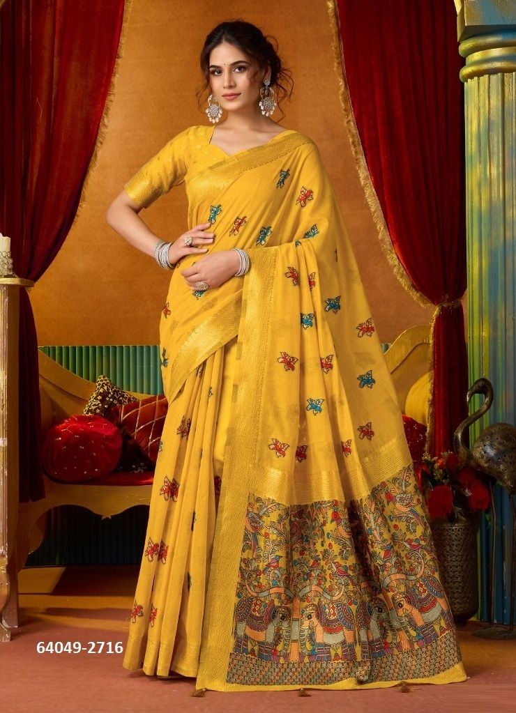 SHRUTI 2 - Catalog # 64049 (Set of 6 Sarees) by Gobuni SHRUTI 2 - Catalog # 64049 (Set of 6 Sarees) by Gobuni