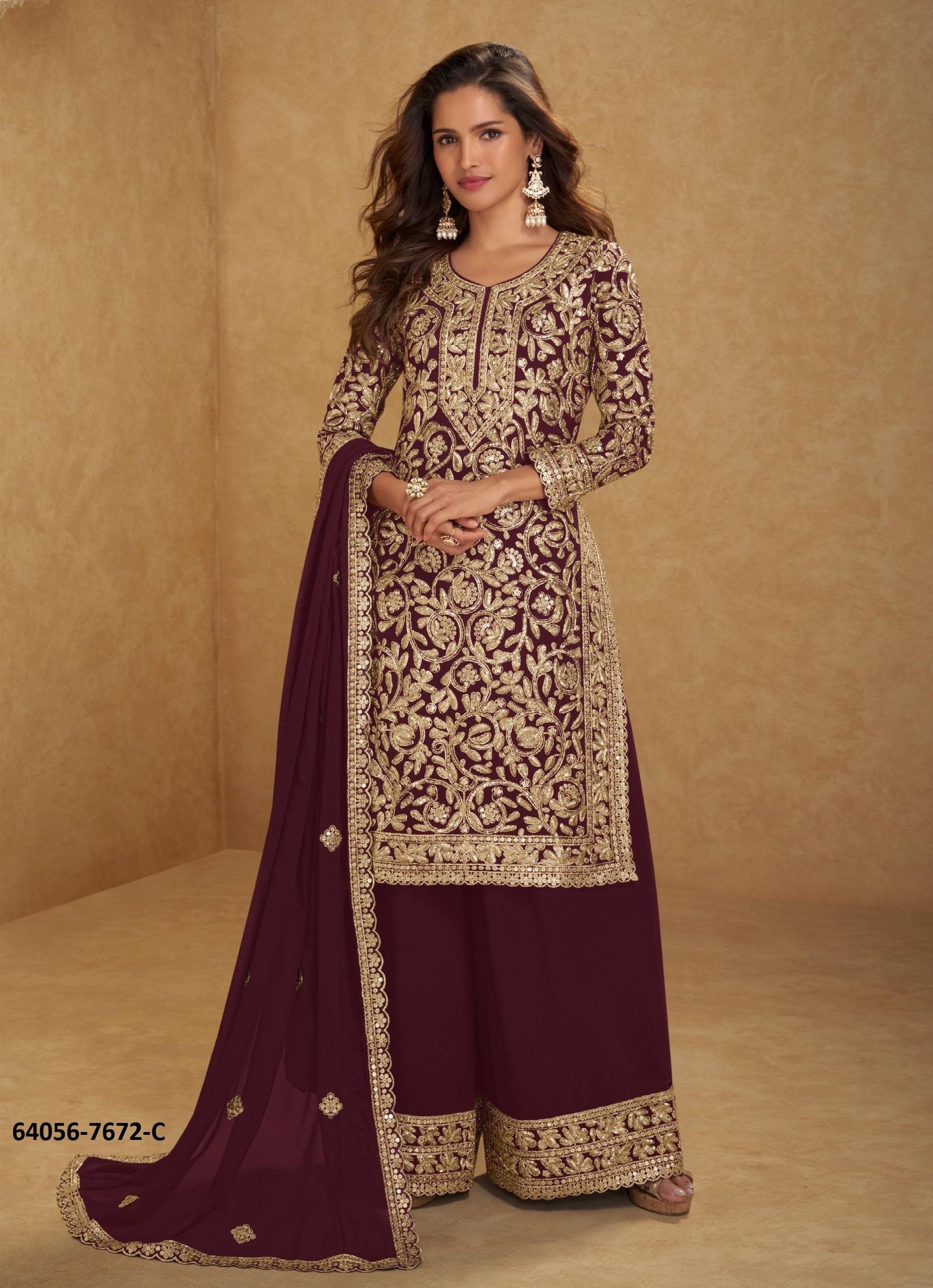 SUHANI - Catalog # 64056 (Set of 5 Readymade Salwar Suits) by GULKAYRA DESIGNER SUHANI - Catalog # 64056 (Set of 5 Readymade Salwar Suits) by GULKAYRA DESIGNER