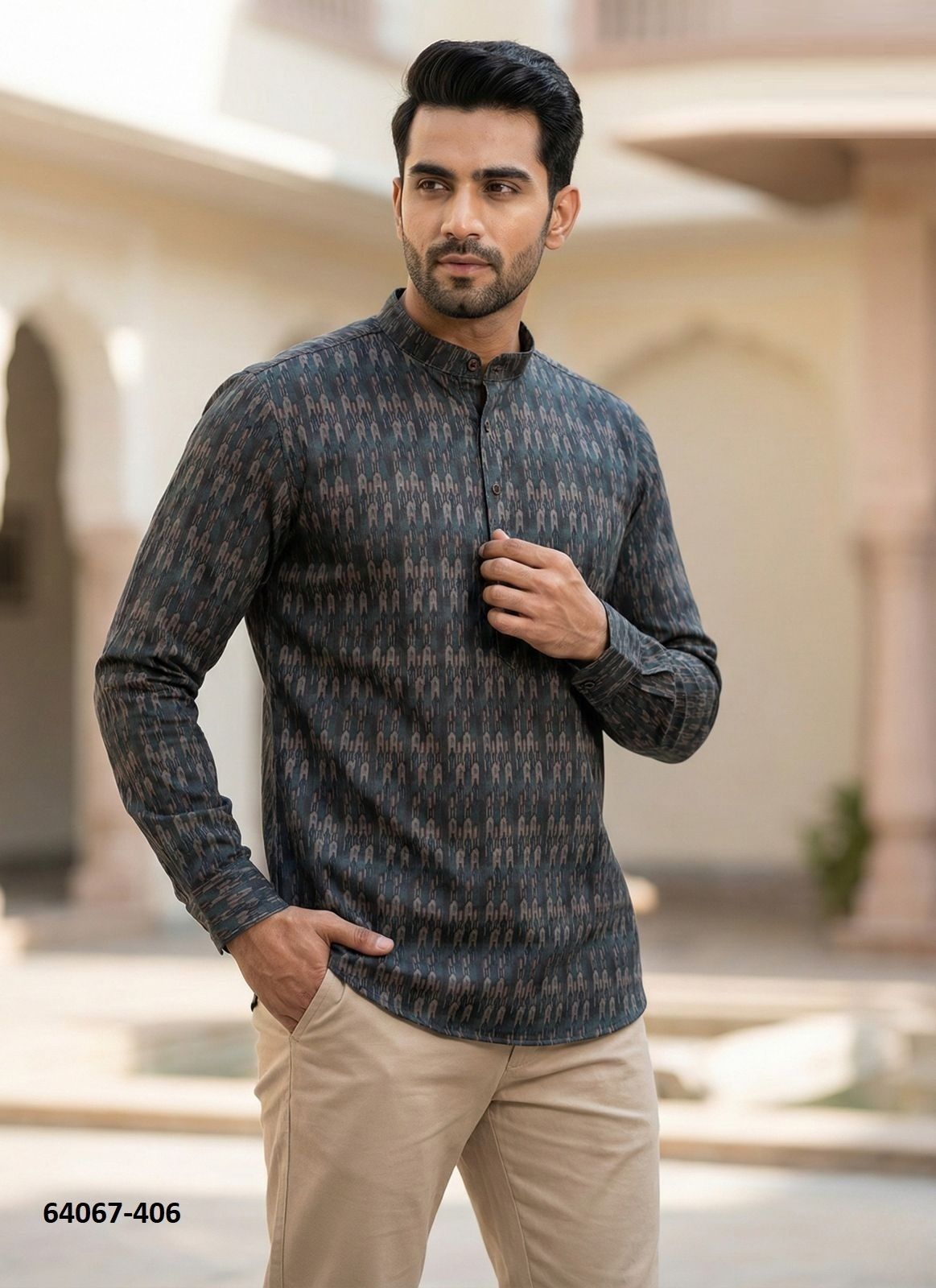 DESI CLUB - Catalog # 64067 (Set of 7 Men's Ethnic Wear) by Tentmen Clothing