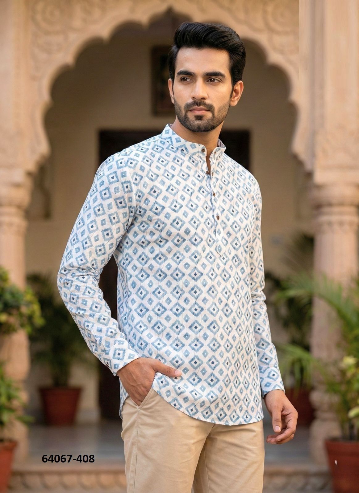 DESI CLUB - Catalog # 64067 (Set of 7 Men's Ethnic Wear) by Tentmen Clothing