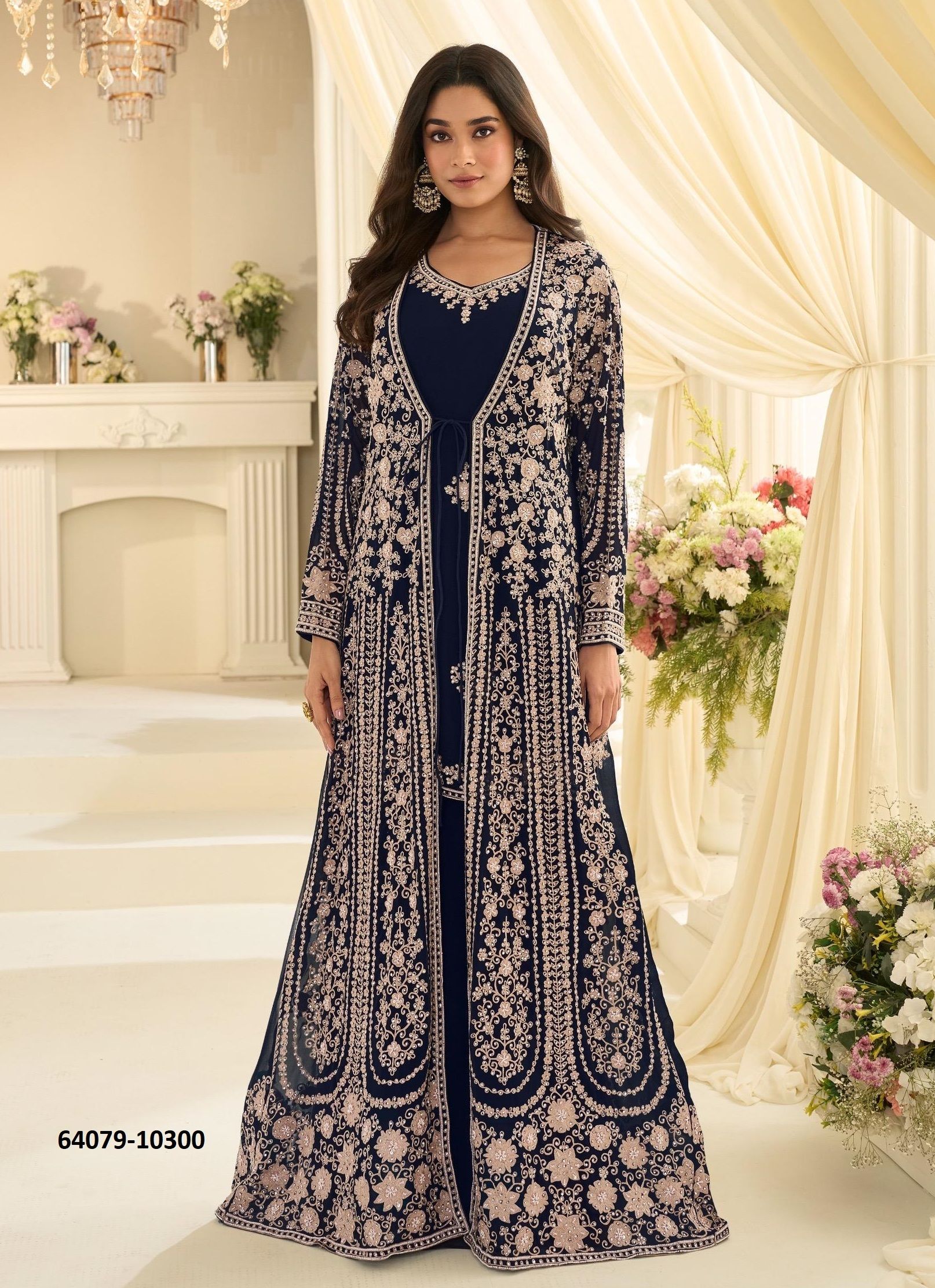 MASTANI - Catalog # 64079 (Set of 3 Readymade Gowns) by SAYURI DESIGNER MASTANI - Catalog # 64079 (Set of 3 Readymade Gowns) by SAYURI DESIGNER