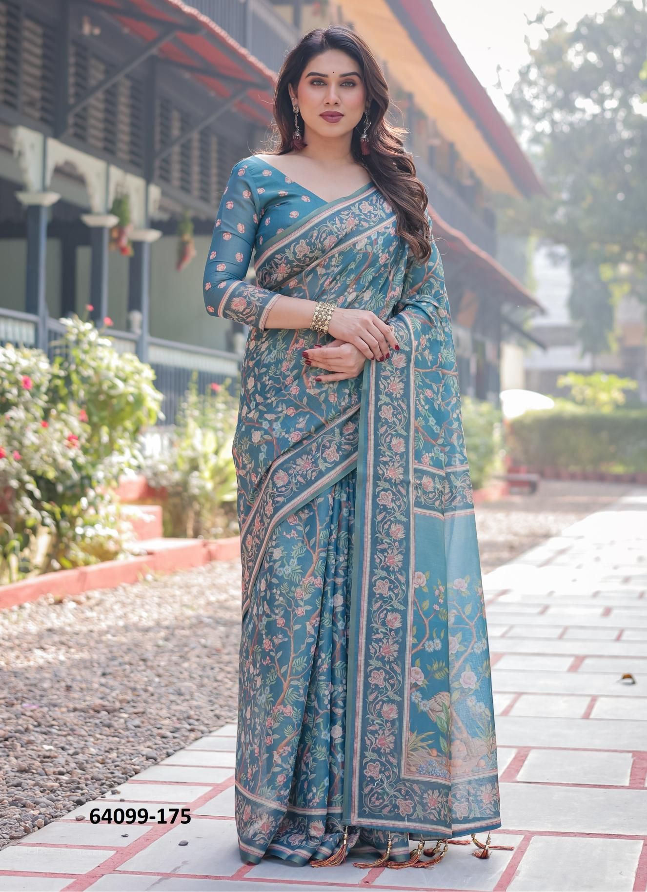 HANDLOOM COTTON SERIES 175-184 - Catalog # 64099 (Set of 10 Sarees) HANDLOOM COTTON SERIES 175-184 - Catalog # 64099 (Set of 10 Sarees)