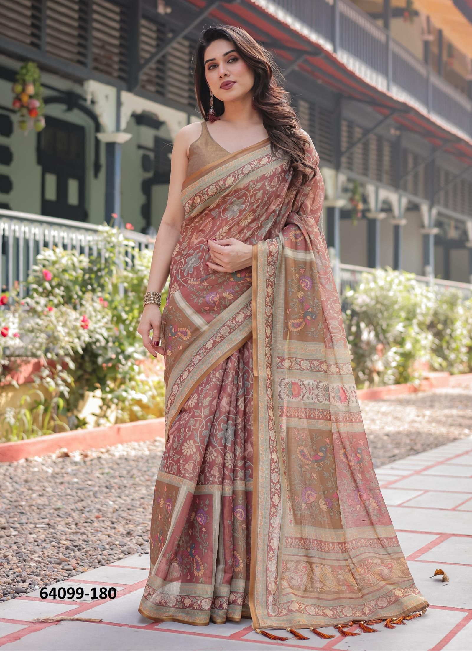 HANDLOOM COTTON SERIES 175-184 - Catalog # 64099 (Set of 10 Sarees) HANDLOOM COTTON SERIES 175-184 - Catalog # 64099 (Set of 10 Sarees)