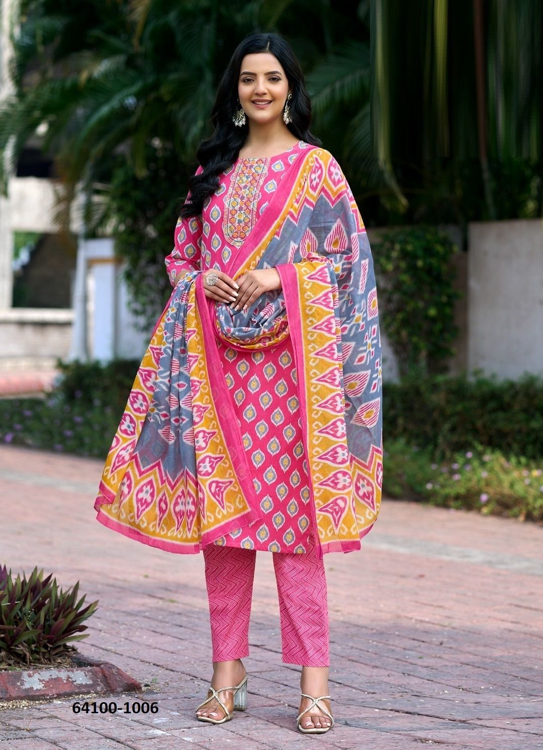 COTTON CANDY 1 - Catalog # 64100 (Set of 8 Readymade Salwar Suits) COTTON CANDY 1 - Catalog # 64100 (Set of 8 Readymade Salwar Suits)