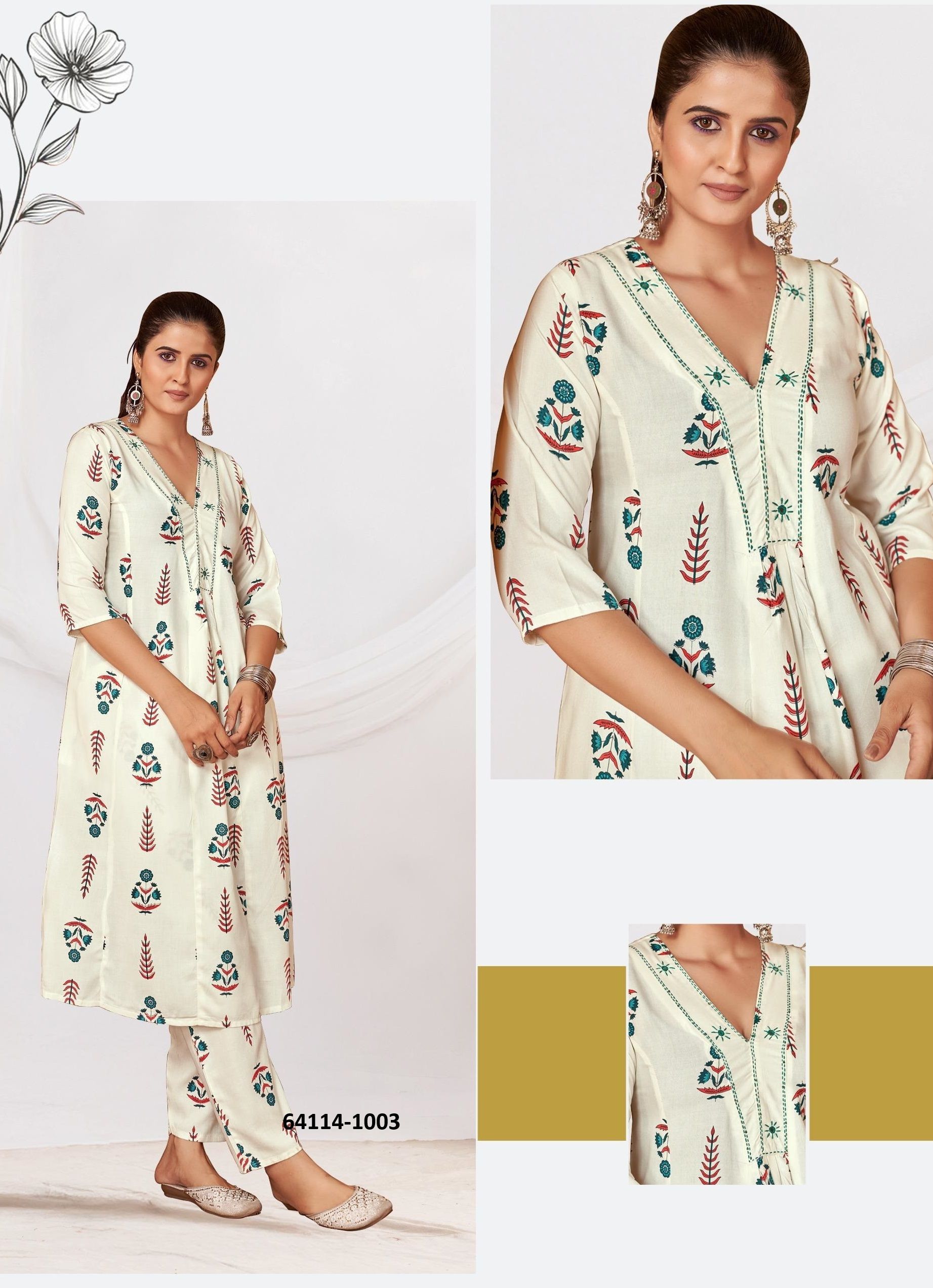 WOMAN WORLD 2 - Catalog # 64114 (Set of 4 Tops With Bottoms)