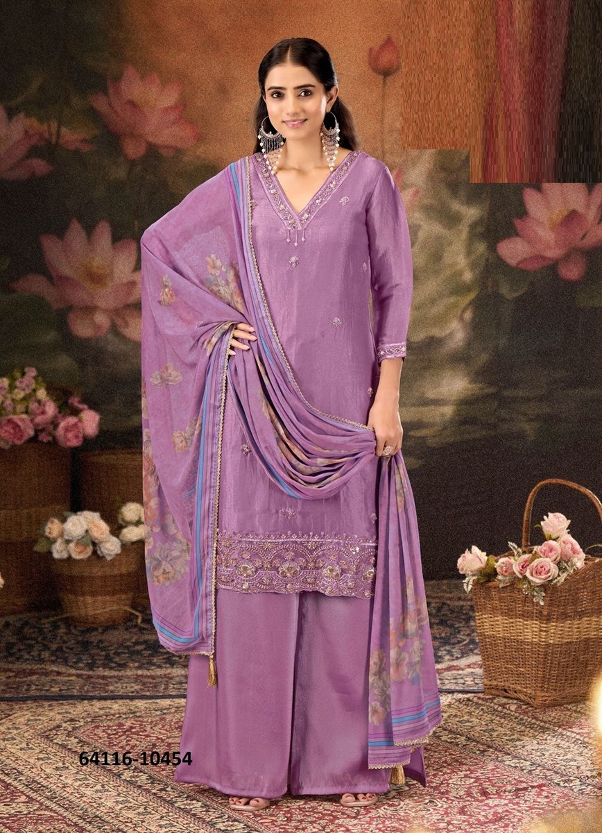 KAJAL - Catalog # 64116 (Set of 4 Readymade Salwar Suits)