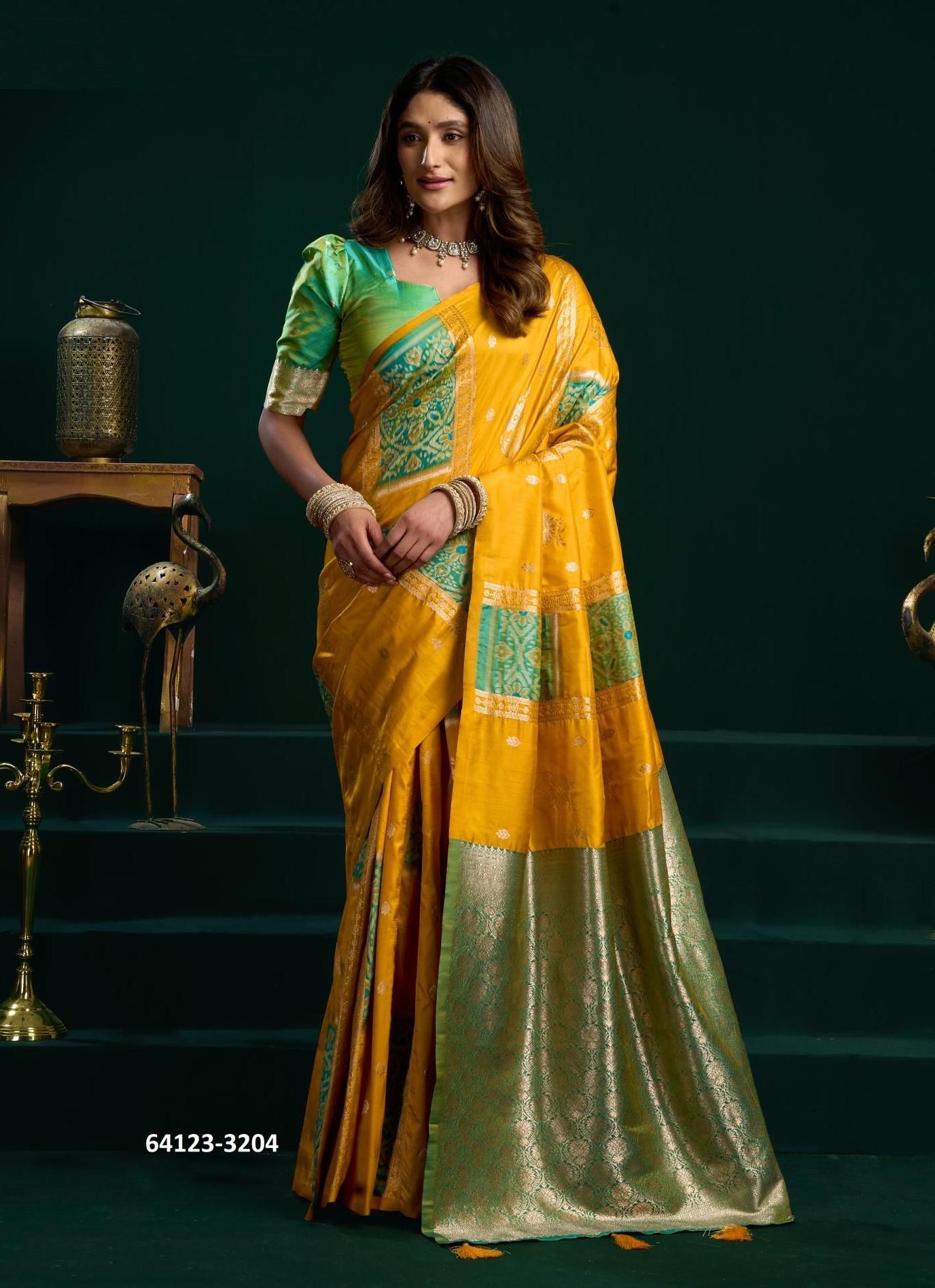SWARA - Catalog # 64123 (Set of 6 Sarees) SWARA - Catalog # 64123 (Set of 6 Sarees)
