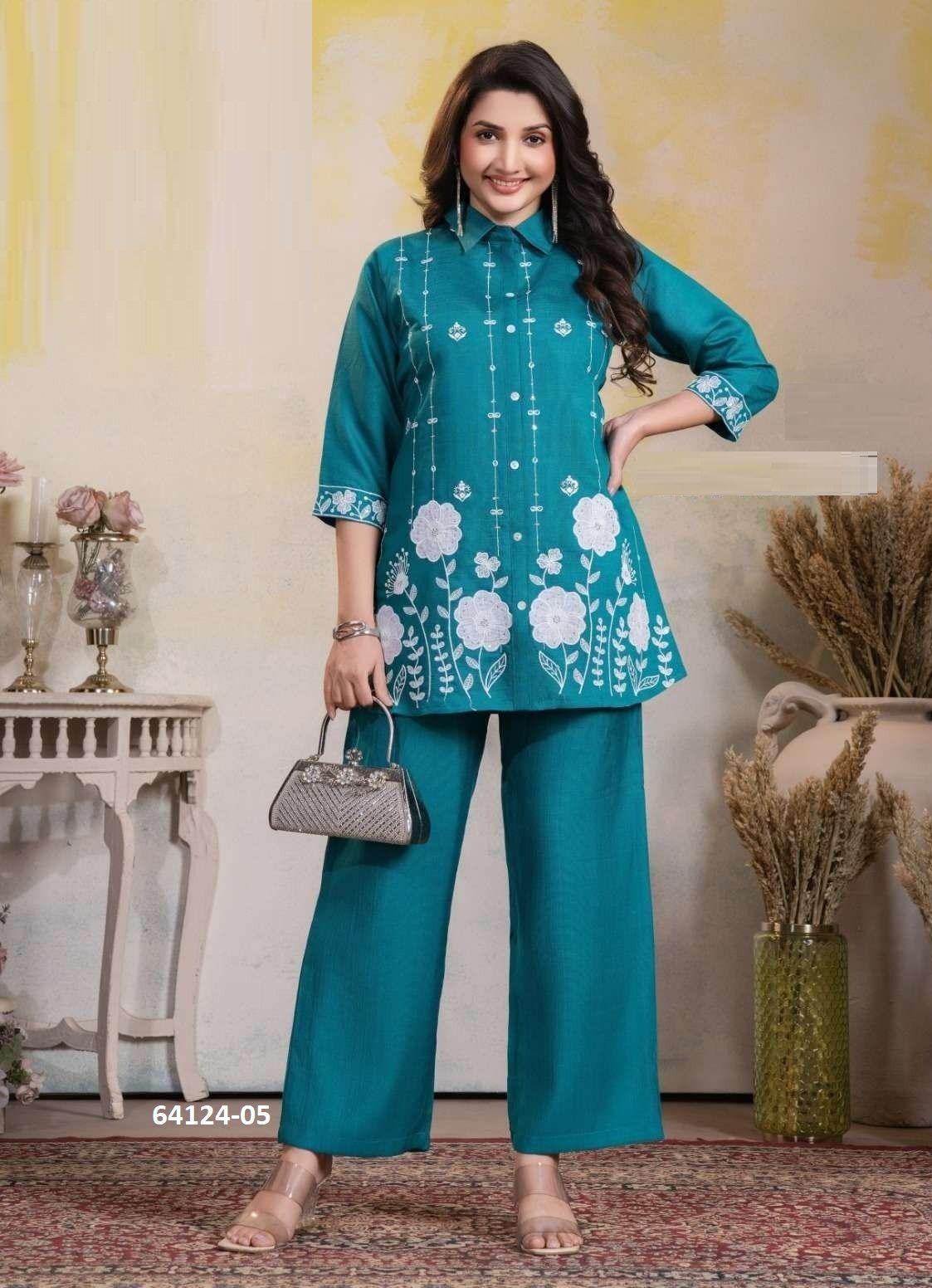 KVISHA - Catalog # 64124 (Set of 6 Tops With Bottoms) KVISHA - Catalog # 64124 (Set of 6 Tops With Bottoms)