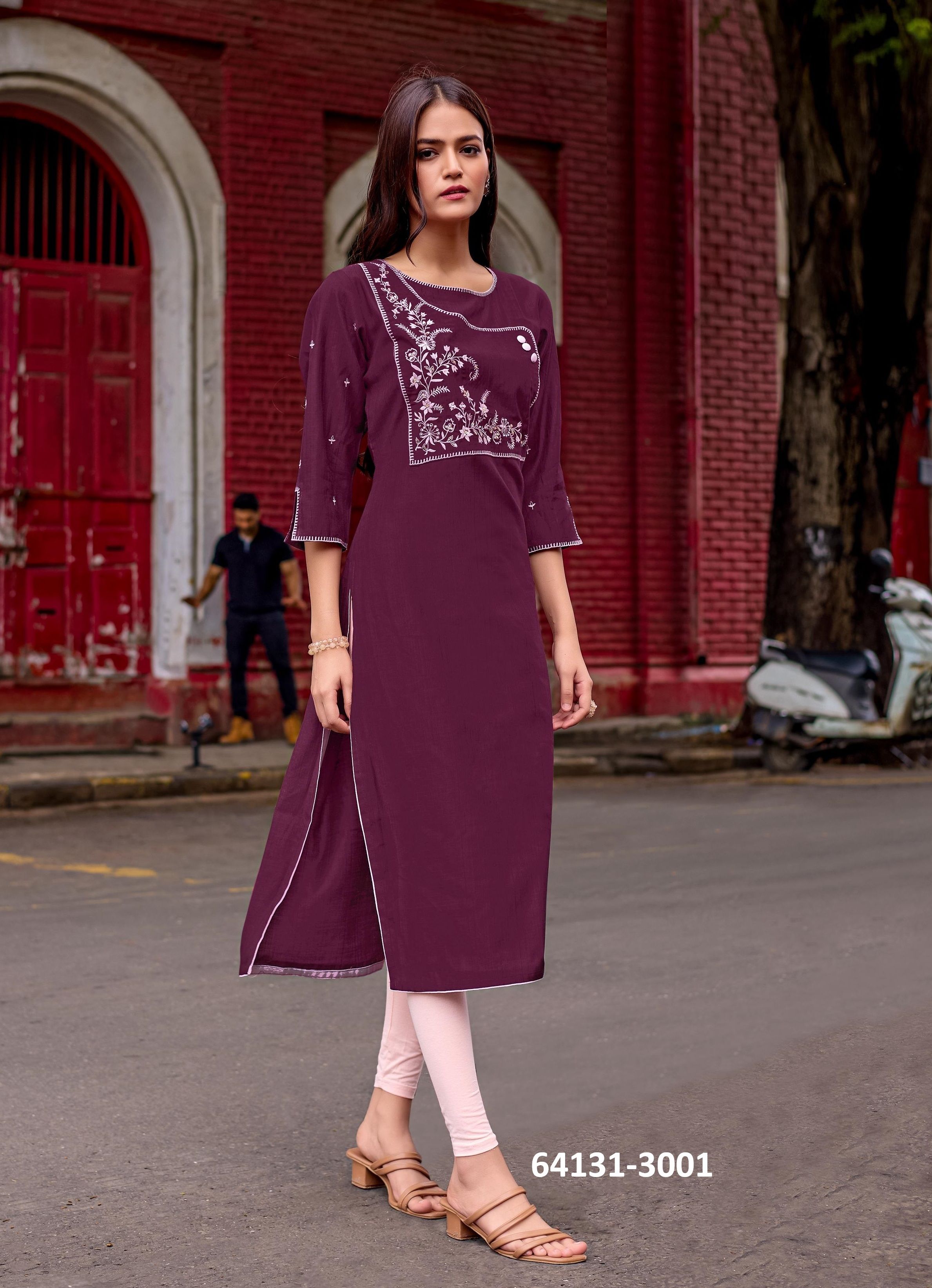 YASHVI - Catalog # 64131 (Set of 6 Readymade Women's Kurtis / Tops) YASHVI - Catalog # 64131 (Set of 6 Readymade Women's Kurtis / Tops)
