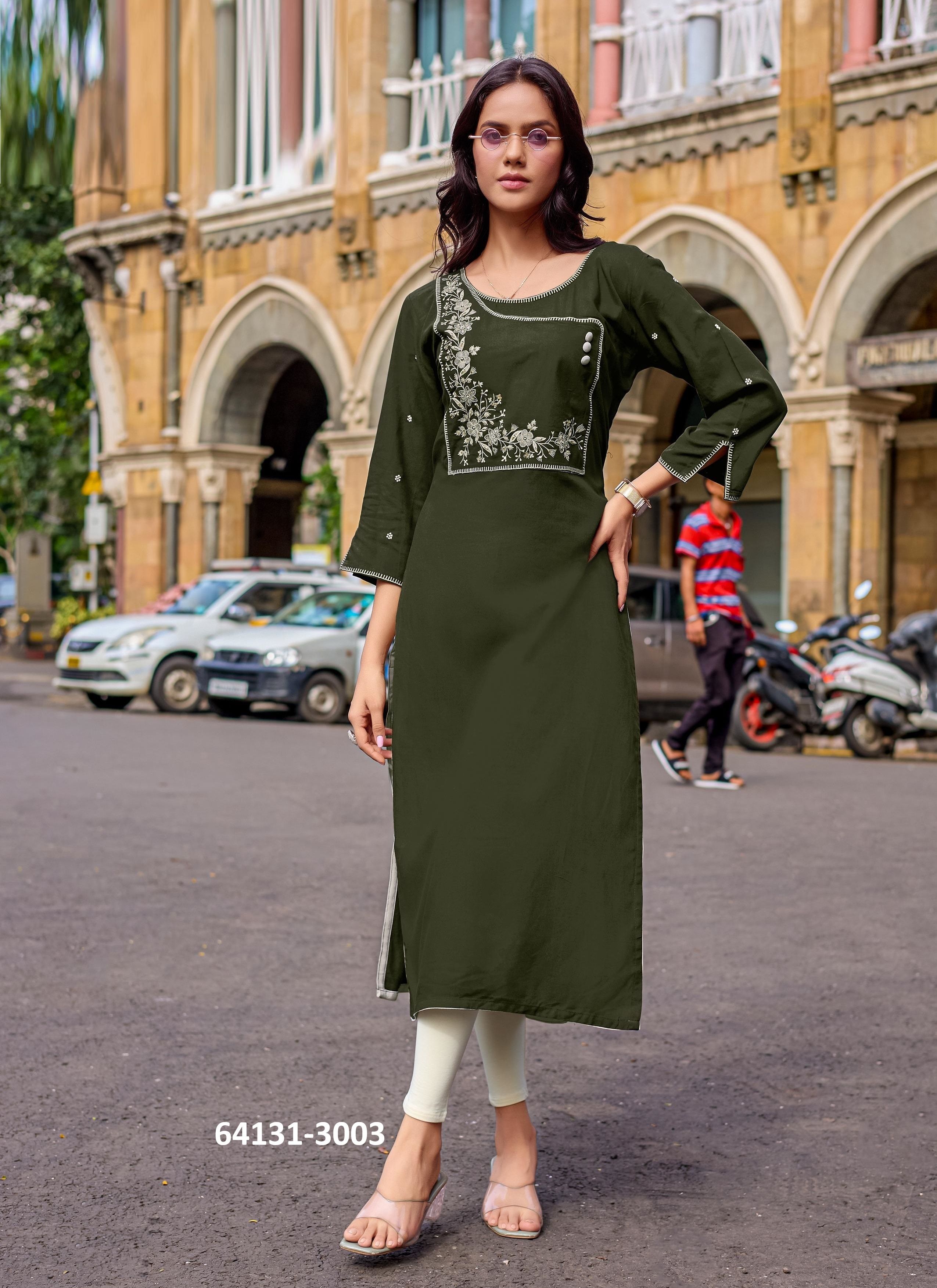 YASHVI - Catalog # 64131 (Set of 6 Readymade Women's Kurtis / Tops) YASHVI - Catalog # 64131 (Set of 6 Readymade Women's Kurtis / Tops)