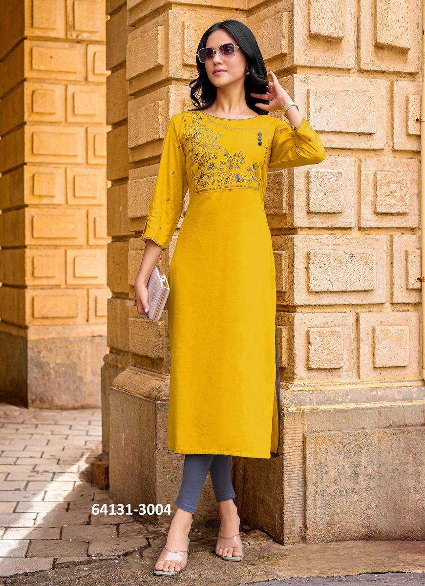 YASHVI - Catalog # 64131 (Set of 6 Readymade Women's Kurtis / Tops) YASHVI - Catalog # 64131 (Set of 6 Readymade Women's Kurtis / Tops)