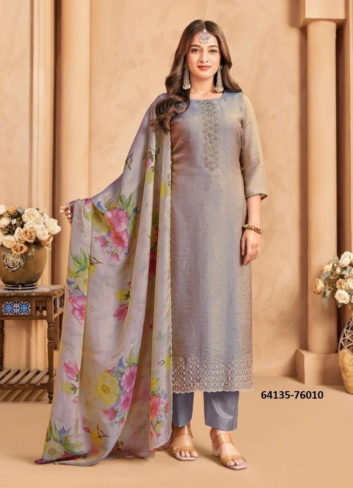 MAHROOF - Catalog # 64135 (Set of 10 Readymade Salwar Suits) MAHROOF - Catalog # 64135 (Set of 10 Readymade Salwar Suits)