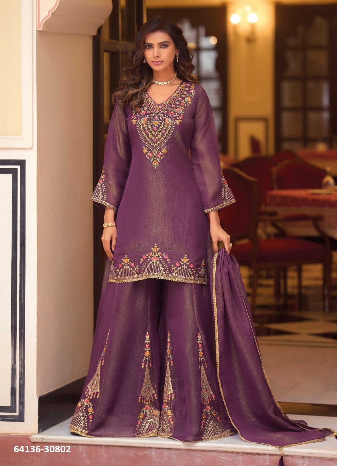 RUVIKAA - Catalog # 64136 (Set of 4 Readymade Salwar Suits) RUVIKAA - Catalog # 64136 (Set of 4 Readymade Salwar Suits)
