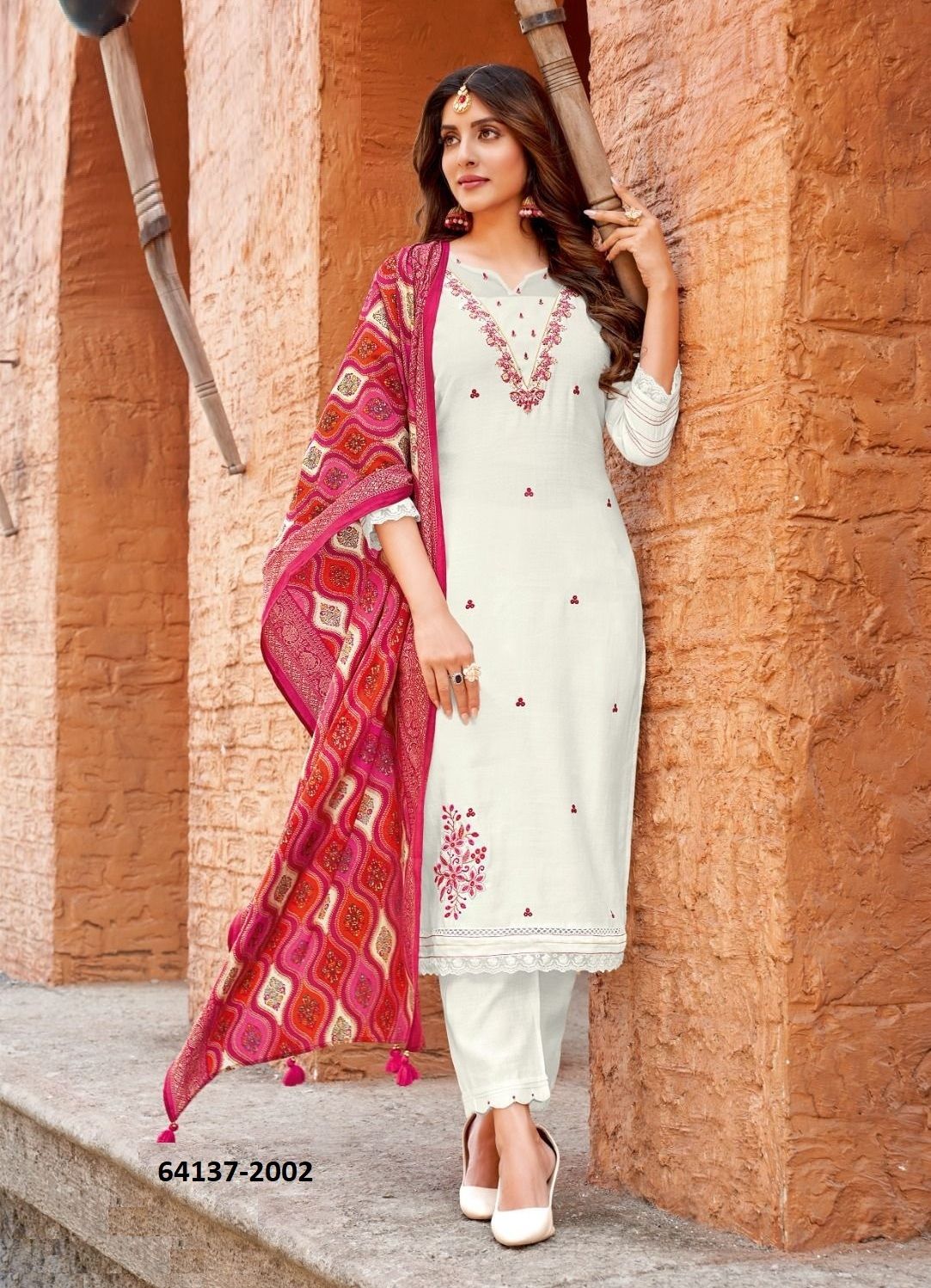 SAHIYAR - Catalog # 64137 (Set of 4 Readymade Salwar Suits)