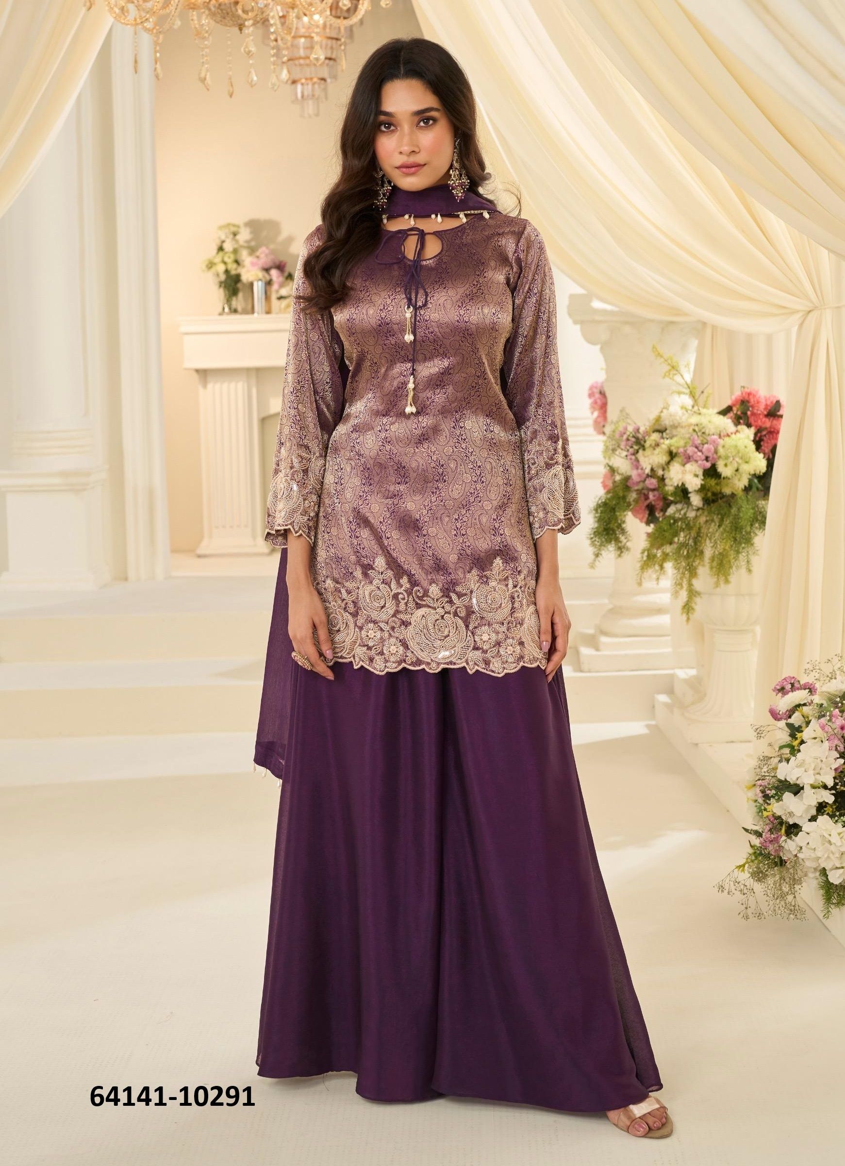 JACQUARD BEADS COLLECTION - Catalog # 64141 (Set of 9 Readymade Salwar Suits) JACQUARD BEADS COLLECTION - Catalog # 64141 (Set of 9 Readymade Salwar Suits)