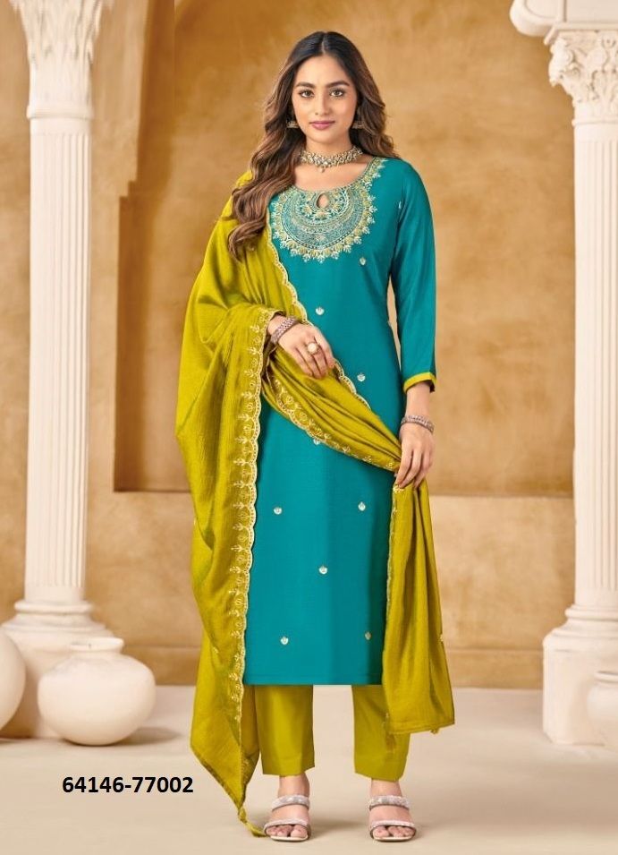 NAZARIYA - Catalog # 64146 (Set of 12 Readymade Salwar Suits) NAZARIYA - Catalog # 64146 (Set of 12 Readymade Salwar Suits)