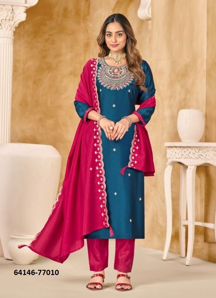 NAZARIYA - Catalog # 64146 (Set of 12 Readymade Salwar Suits) NAZARIYA - Catalog # 64146 (Set of 12 Readymade Salwar Suits)