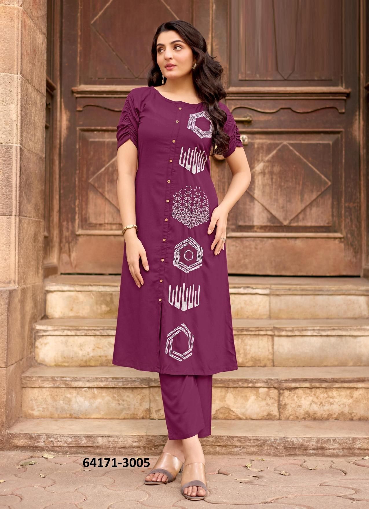 BAAWRI - Catalog # 64171 (Set of 6 Tops With Bottoms)