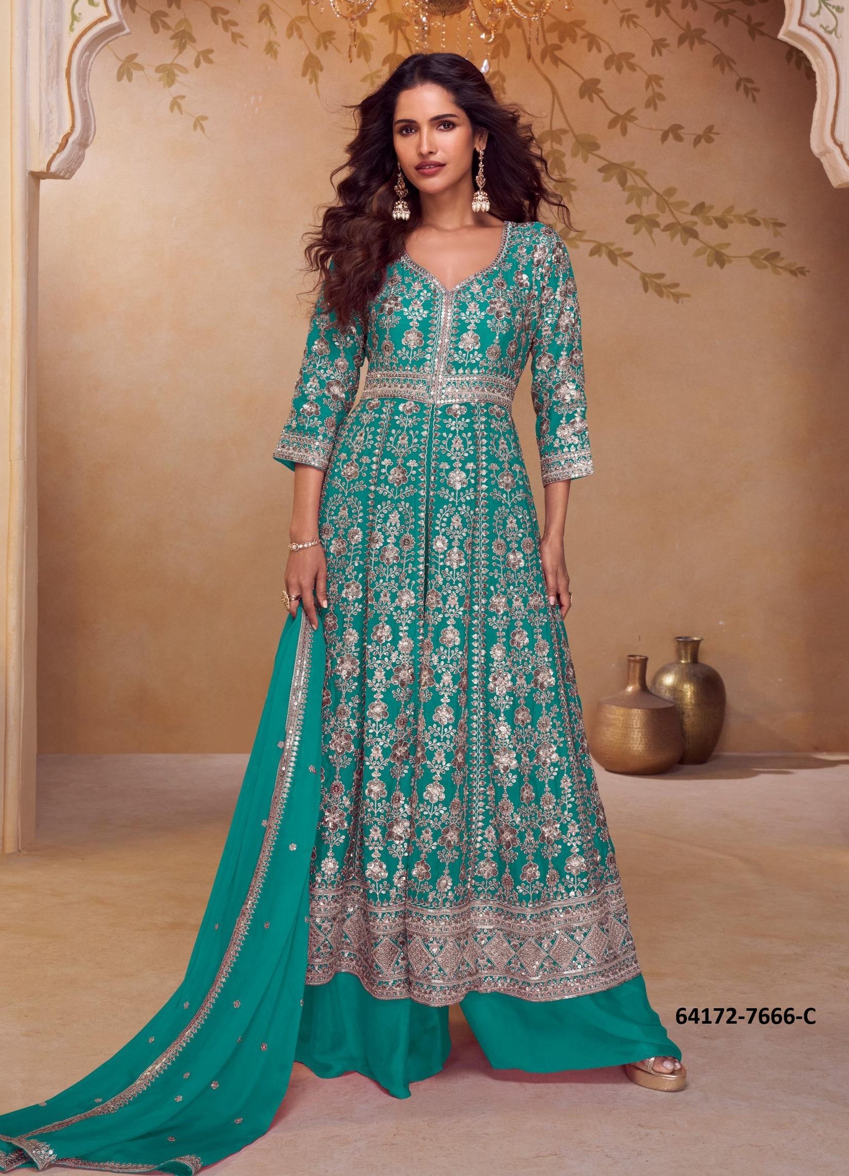 SEERAT - Catalog # 64172 (Set of 3 Readymade Salwar Suits) SEERAT - Catalog # 64172 (Set of 3 Readymade Salwar Suits)