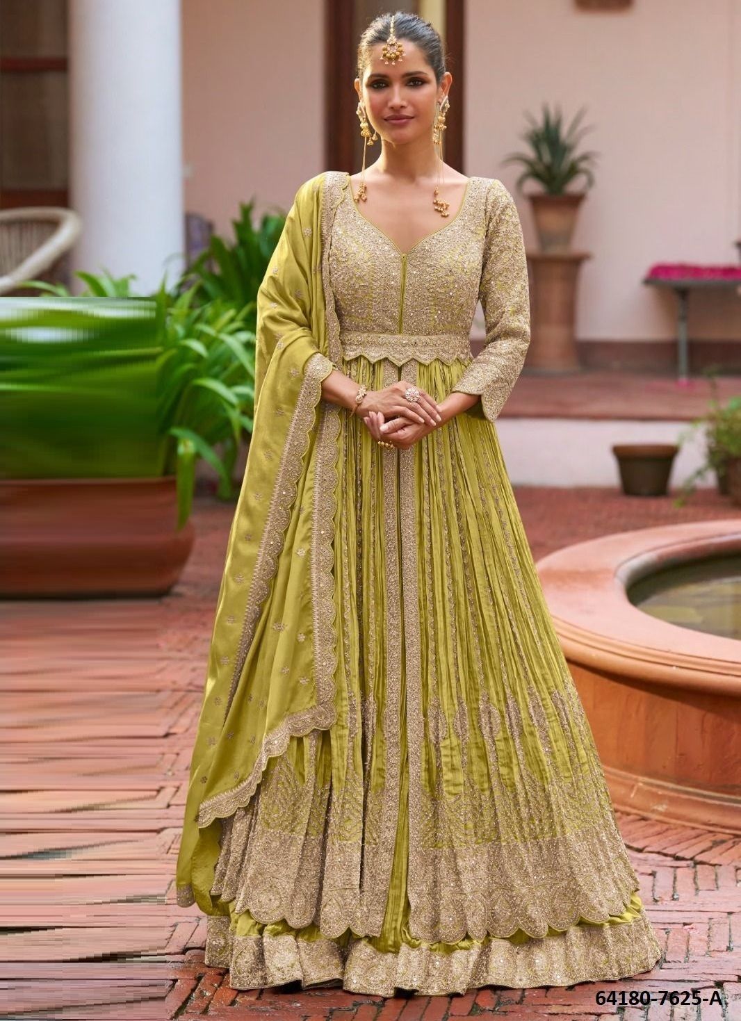 MEENAT - Catalog # 64180 (Set of 3 Indo-Western Outfits) MEENAT - Catalog # 64180 (Set of 3 Indo-Western Outfits)