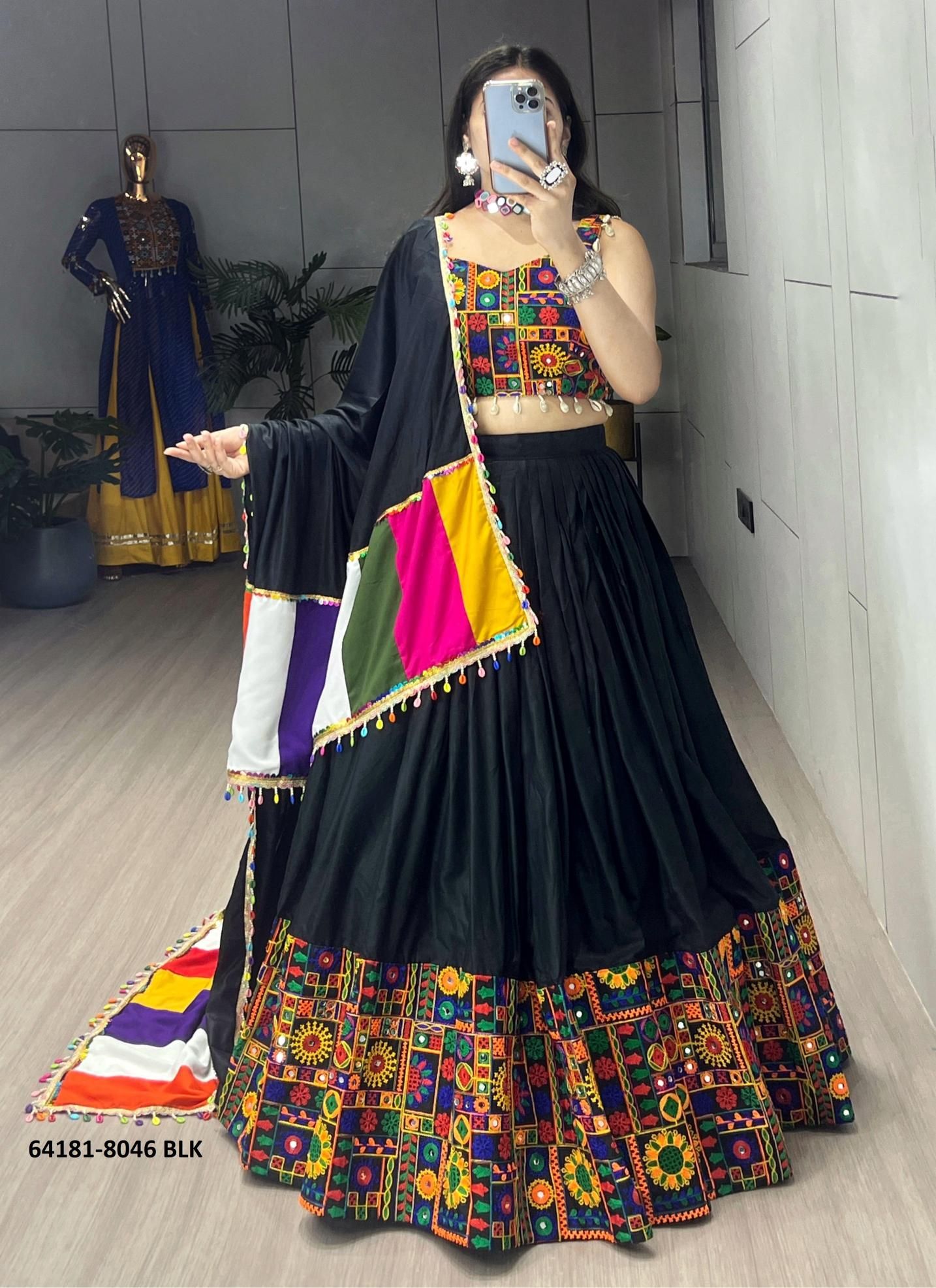 SERIES 8046 - Catalog # 64181 (Set of 8 Readymade Lehengas) SERIES 8046 - Catalog # 64181 (Set of 8 Readymade Lehengas)