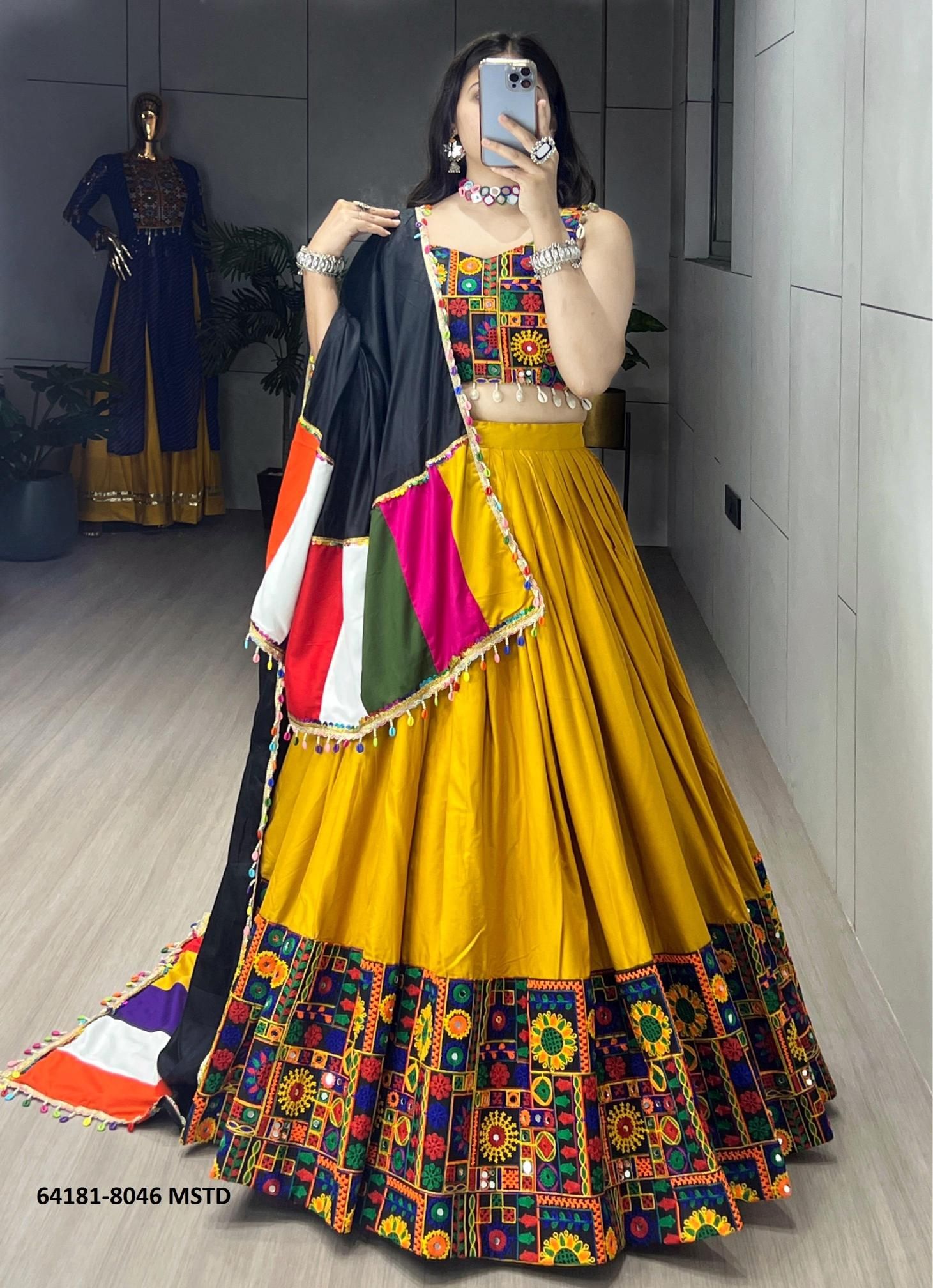 SERIES 8046 - Catalog # 64181 (Set of 8 Readymade Lehengas) SERIES 8046 - Catalog # 64181 (Set of 8 Readymade Lehengas)
