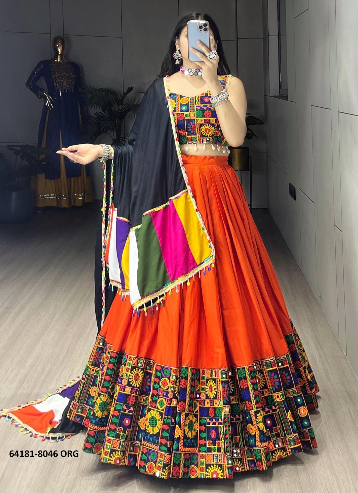 SERIES 8046 - Catalog # 64181 (Set of 8 Readymade Lehengas) SERIES 8046 - Catalog # 64181 (Set of 8 Readymade Lehengas)
