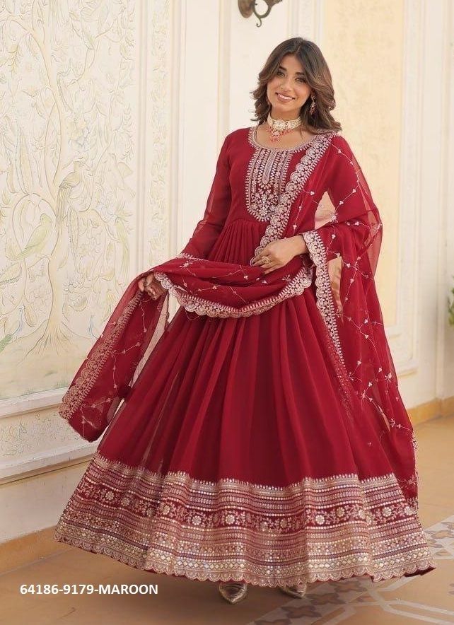 SERIES 9179 - Catalog # 64186 (Set of 4 Readymade Gowns) SERIES 9179 - Catalog # 64186 (Set of 4 Readymade Gowns)