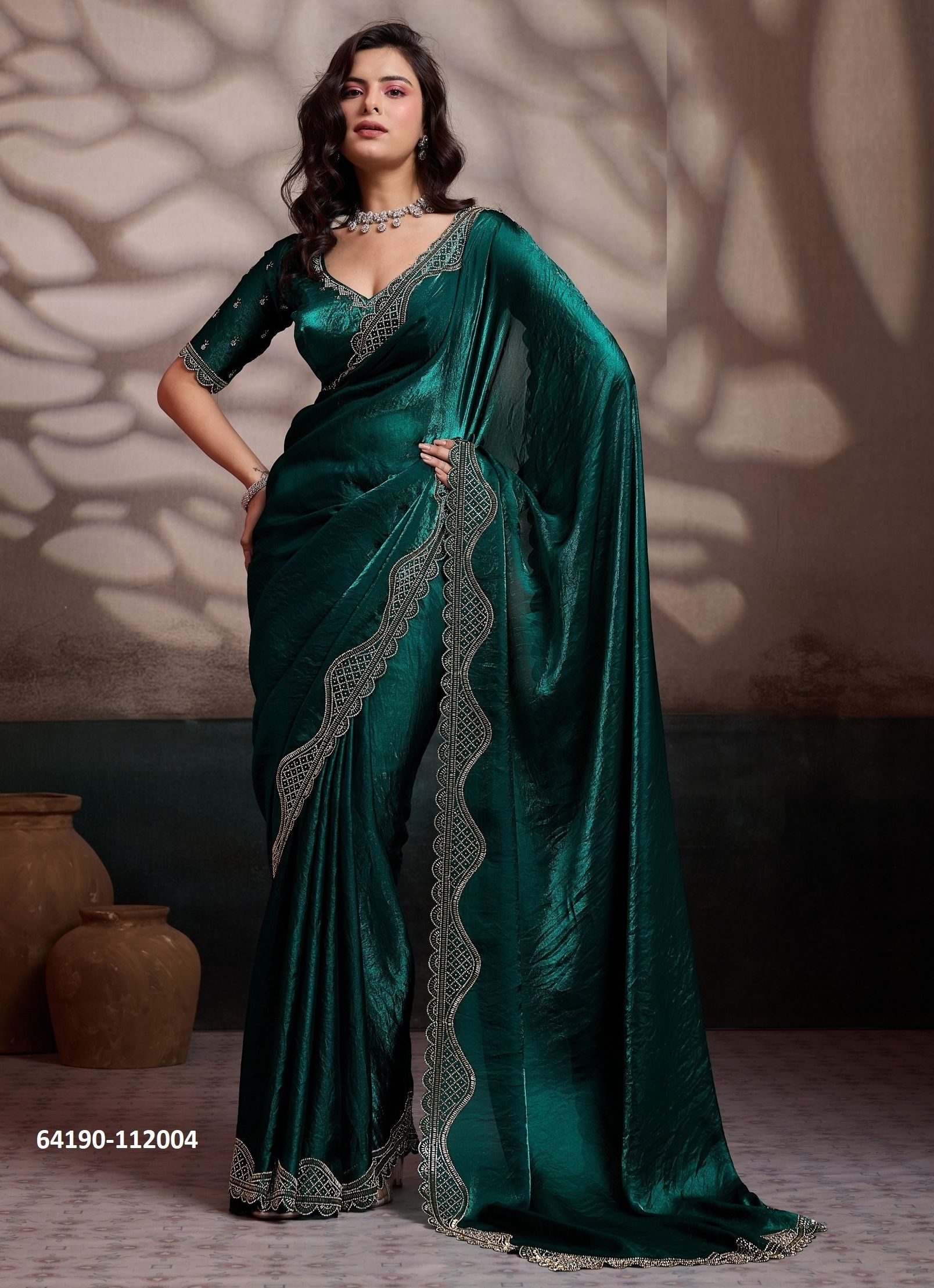 LUMINAH - Catalog # 64190 (Set of 4 Sarees)