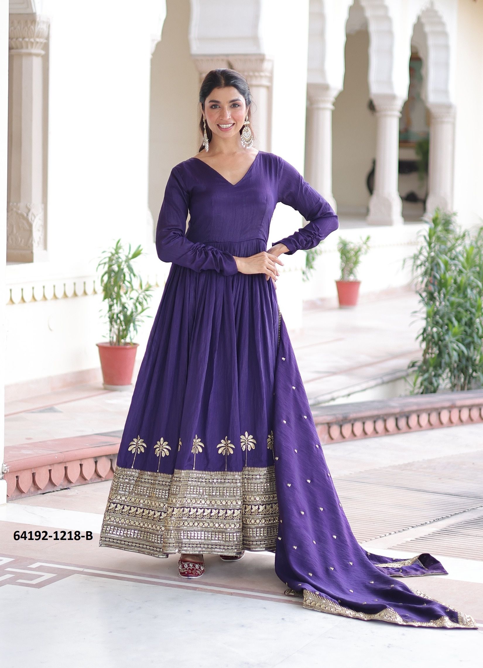 SERIES 1218 - Catalog # 64192 (Set of 2 Readymade Gowns) SERIES 1218 - Catalog # 64192 (Set of 2 Readymade Gowns)