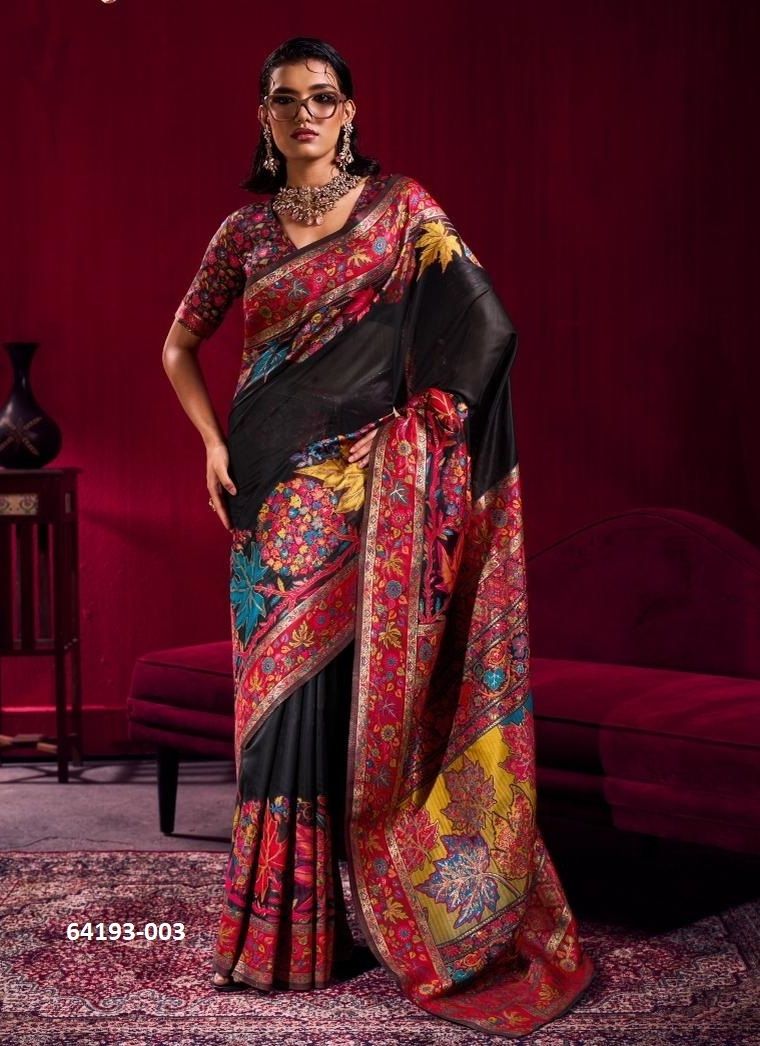 PURE KASHMIRI 3 - Catalog # 64193 (Set of 6 Sarees) PURE KASHMIRI 3 - Catalog # 64193 (Set of 6 Sarees)