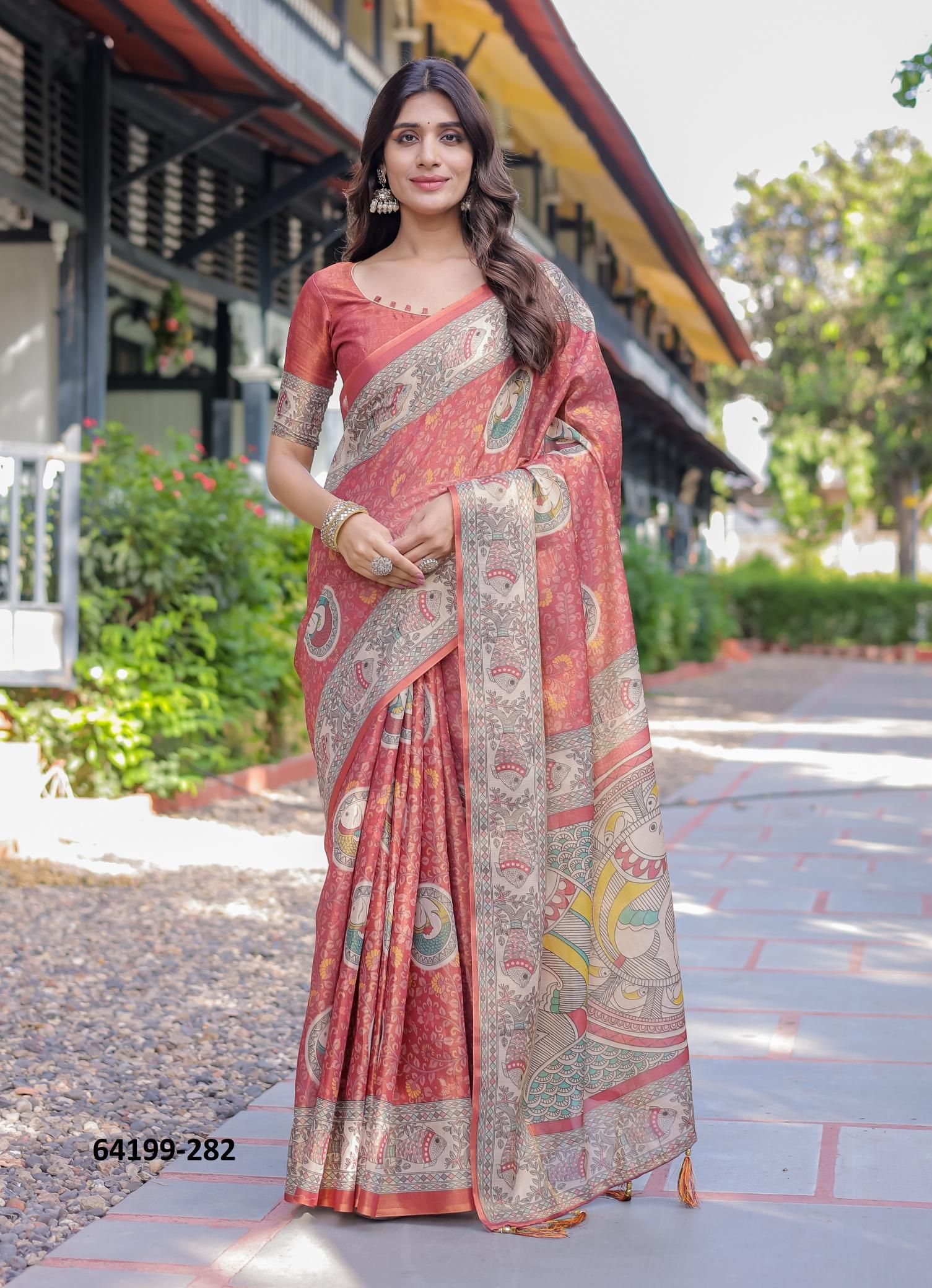 HANDLOOM COTTON SERIES 276-285 - Catalog # 64199 (Set of 10 Sarees) HANDLOOM COTTON SERIES 276-285 - Catalog # 64199 (Set of 10 Sarees)
