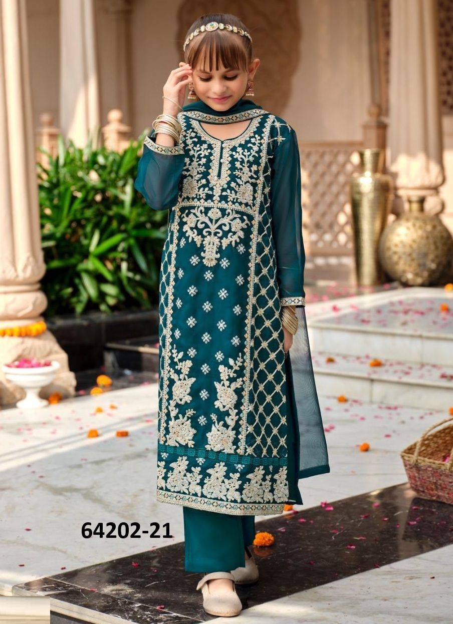 MINI VOGUE - Catalog # 64202 (Set of 3 Readymade Salwar Suits) MINI VOGUE - Catalog # 64202 (Set of 3 Readymade Salwar Suits)