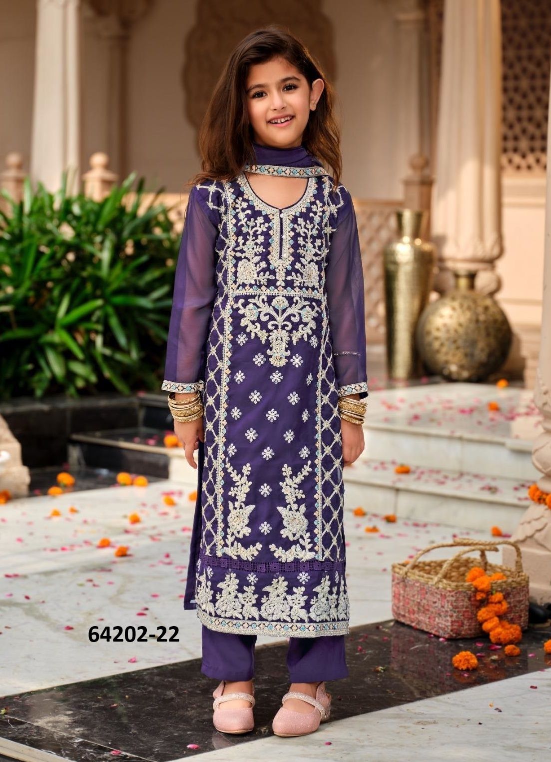 MINI VOGUE - Catalog # 64202 (Set of 3 Readymade Salwar Suits) MINI VOGUE - Catalog # 64202 (Set of 3 Readymade Salwar Suits)