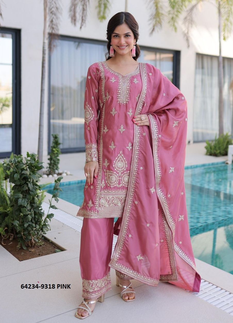 SERIES 9318 - Catalog # 64234 (Set of 2 Readymade Salwar Suits) SERIES 9318 - Catalog # 64234 (Set of 2 Readymade Salwar Suits)