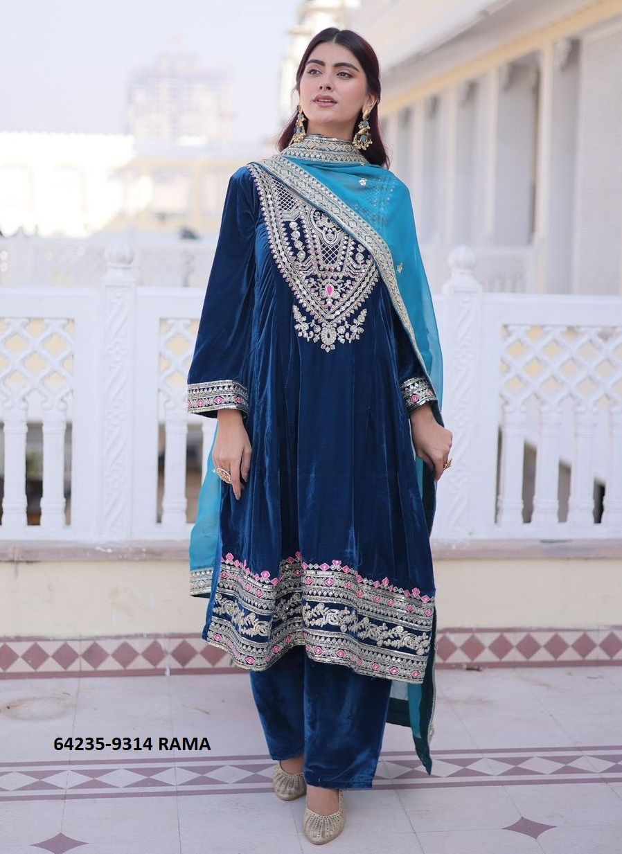 SERIES 9314 - Catalog # 64235 (Set of 2 Readymade Salwar Suits) SERIES 9314 - Catalog # 64235 (Set of 2 Readymade Salwar Suits)