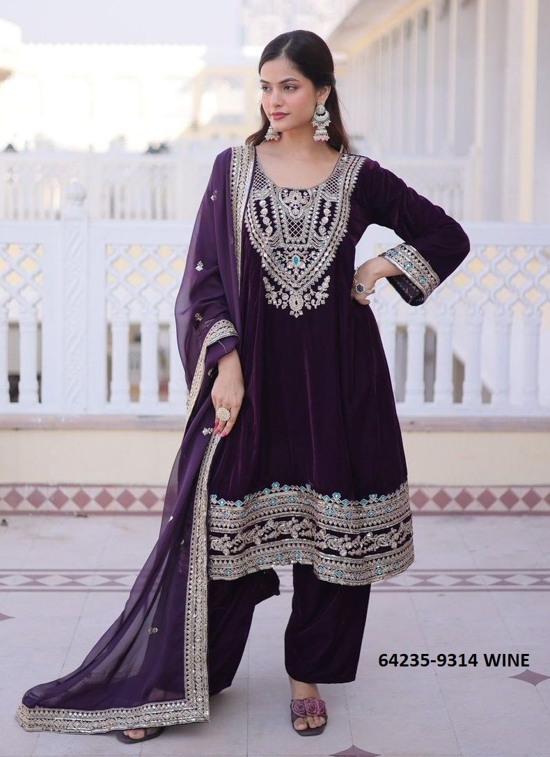 SERIES 9314 - Catalog # 64235 (Set of 2 Readymade Salwar Suits) SERIES 9314 - Catalog # 64235 (Set of 2 Readymade Salwar Suits)