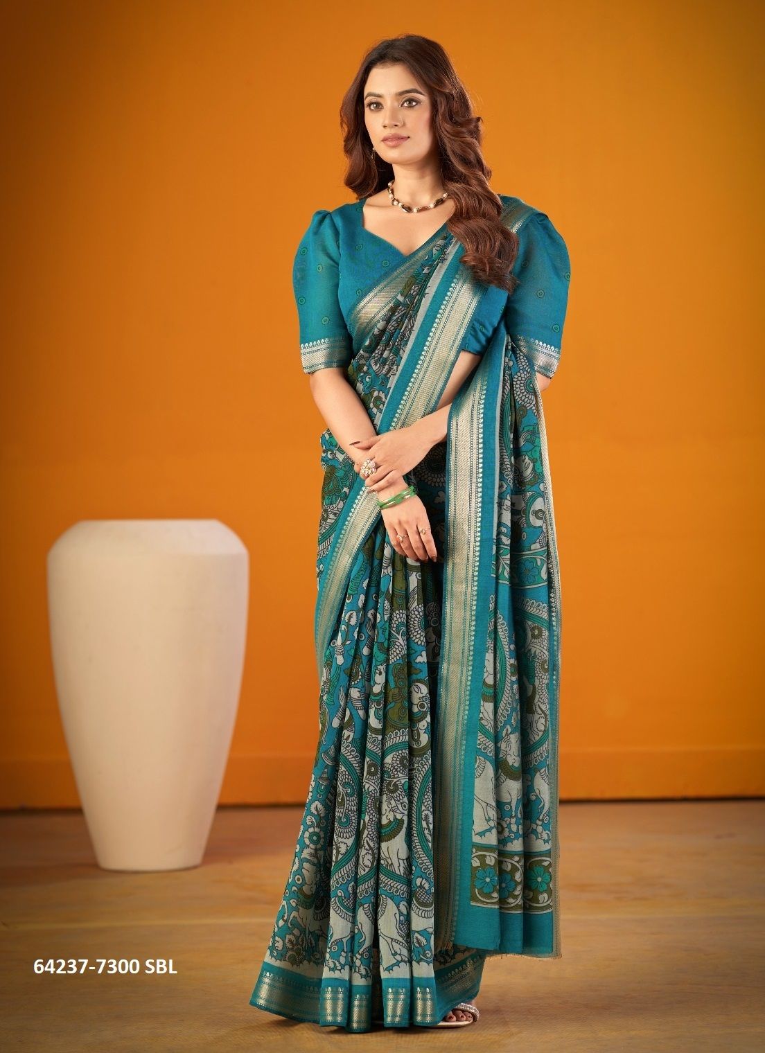 VIRANSHI - Catalog # 64237 (Set of 4 Sarees) VIRANSHI - Catalog # 64237 (Set of 4 Sarees)
