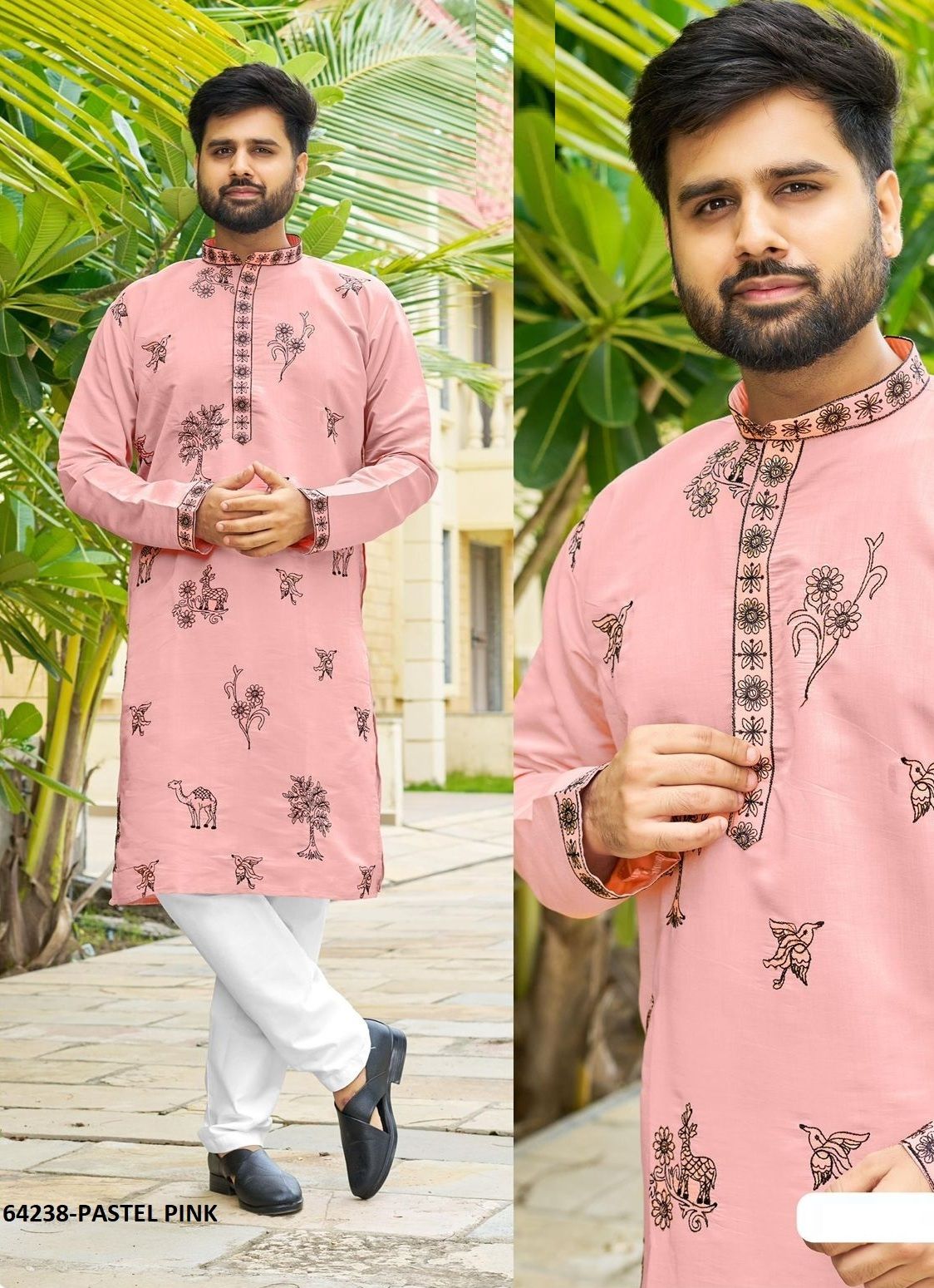 MANYAWAR - Catalog # 64238 (Set of 5 Men's Ethnic Wear) MANYAWAR - Catalog # 64238 (Set of 5 Men's Ethnic Wear)