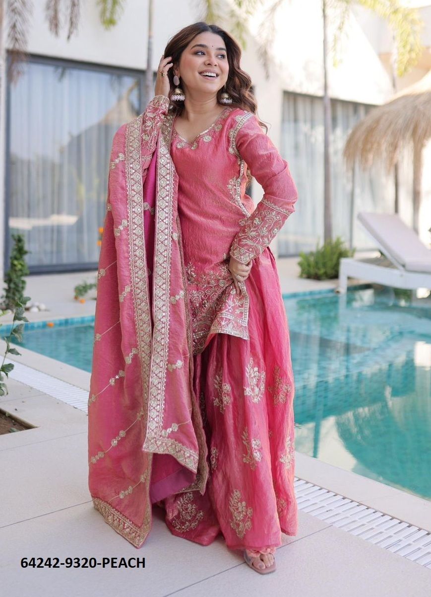 SERIES 9320 - Catalog # 64242 (Set of 2 Readymade Salwar Suits) SERIES 9320 - Catalog # 64242 (Set of 2 Readymade Salwar Suits)