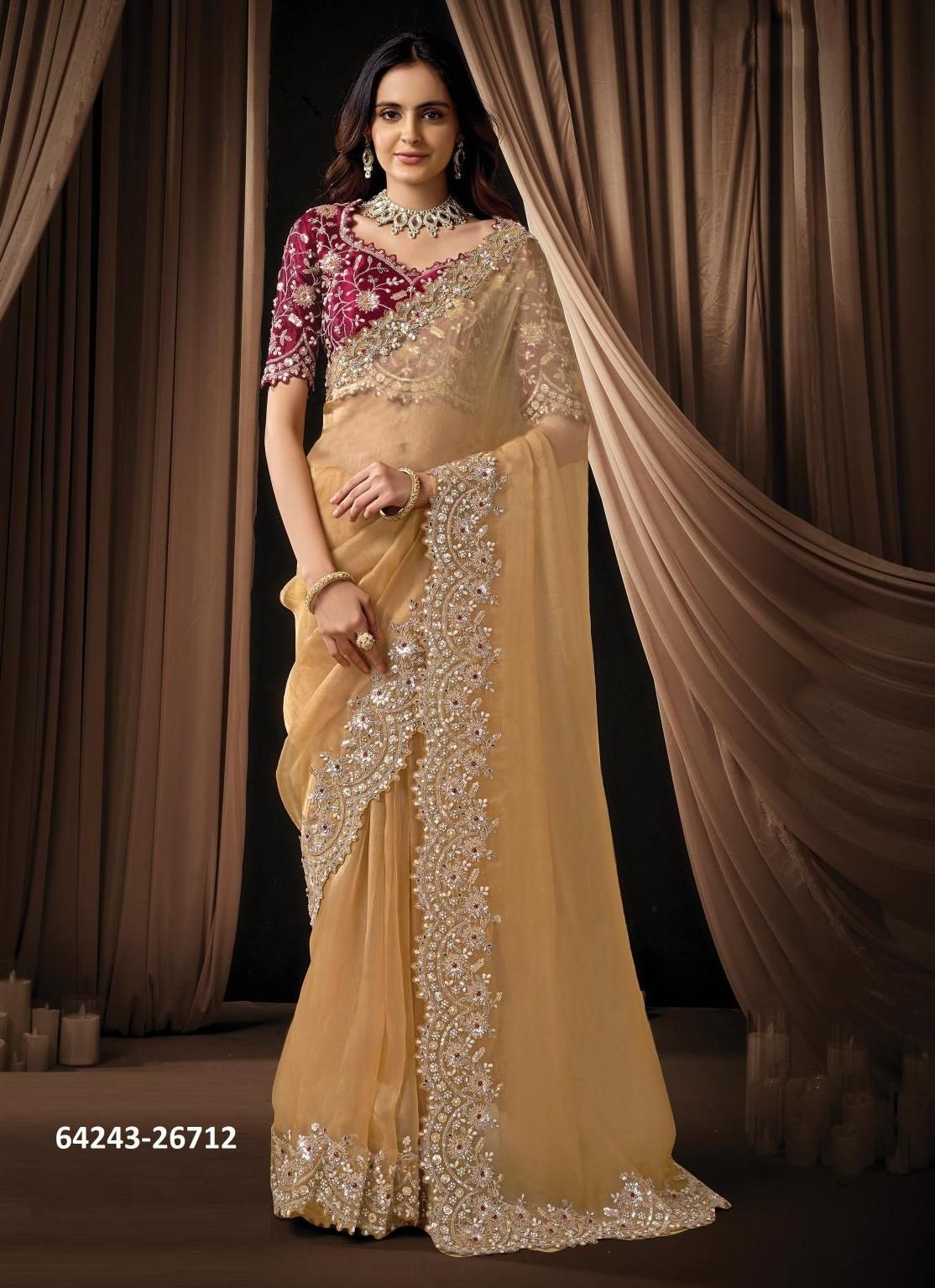 AAKRITI - Catalog # 64243 (Set of 15 Sarees) AAKRITI - Catalog # 64243 (Set of 15 Sarees)