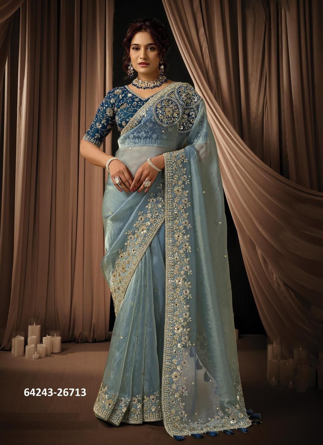 AAKRITI - Catalog # 64243 (Set of 15 Sarees) AAKRITI - Catalog # 64243 (Set of 15 Sarees)
