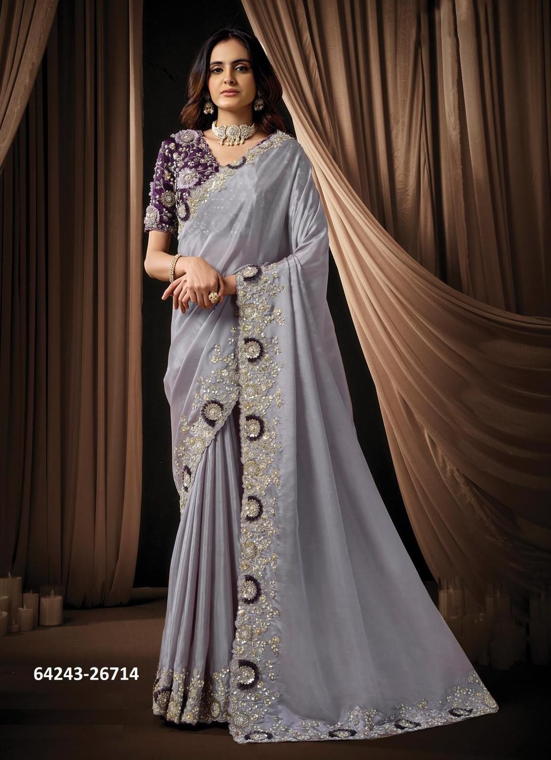 AAKRITI - Catalog # 64243 (Set of 15 Sarees) AAKRITI - Catalog # 64243 (Set of 15 Sarees)
