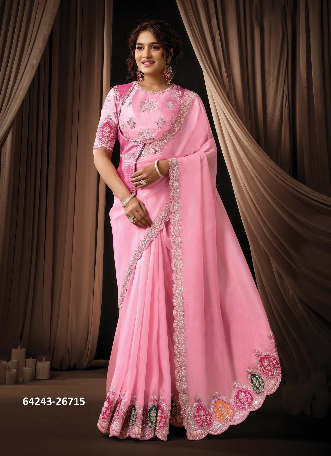 AAKRITI - Catalog # 64243 (Set of 15 Sarees) AAKRITI - Catalog # 64243 (Set of 15 Sarees)