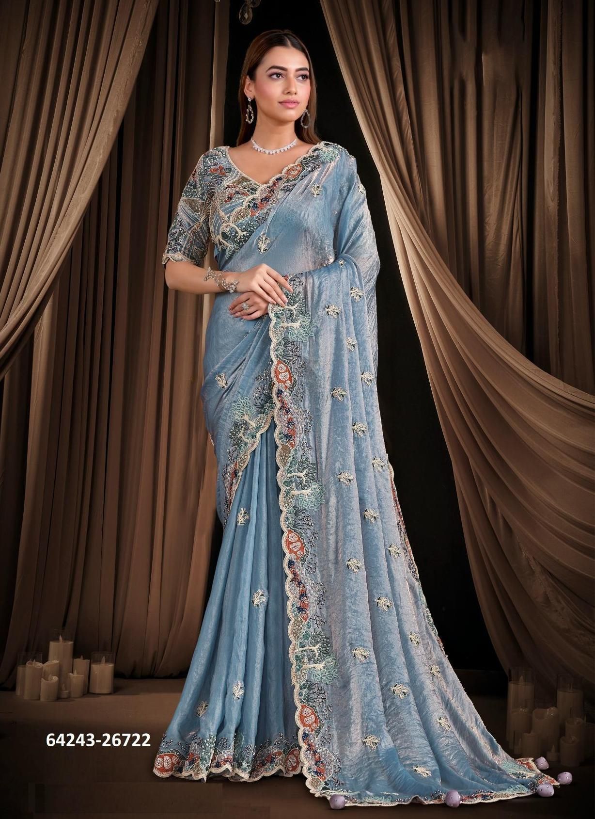 AAKRITI - Catalog # 64243 (Set of 15 Sarees) AAKRITI - Catalog # 64243 (Set of 15 Sarees)