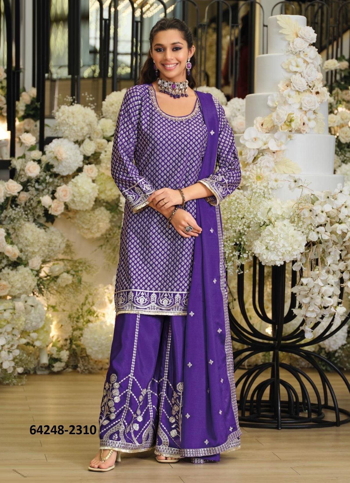 ZIYA - Catalog # 64248 (Set of 3 Readymade Salwar Suits) ZIYA - Catalog # 64248 (Set of 3 Readymade Salwar Suits)