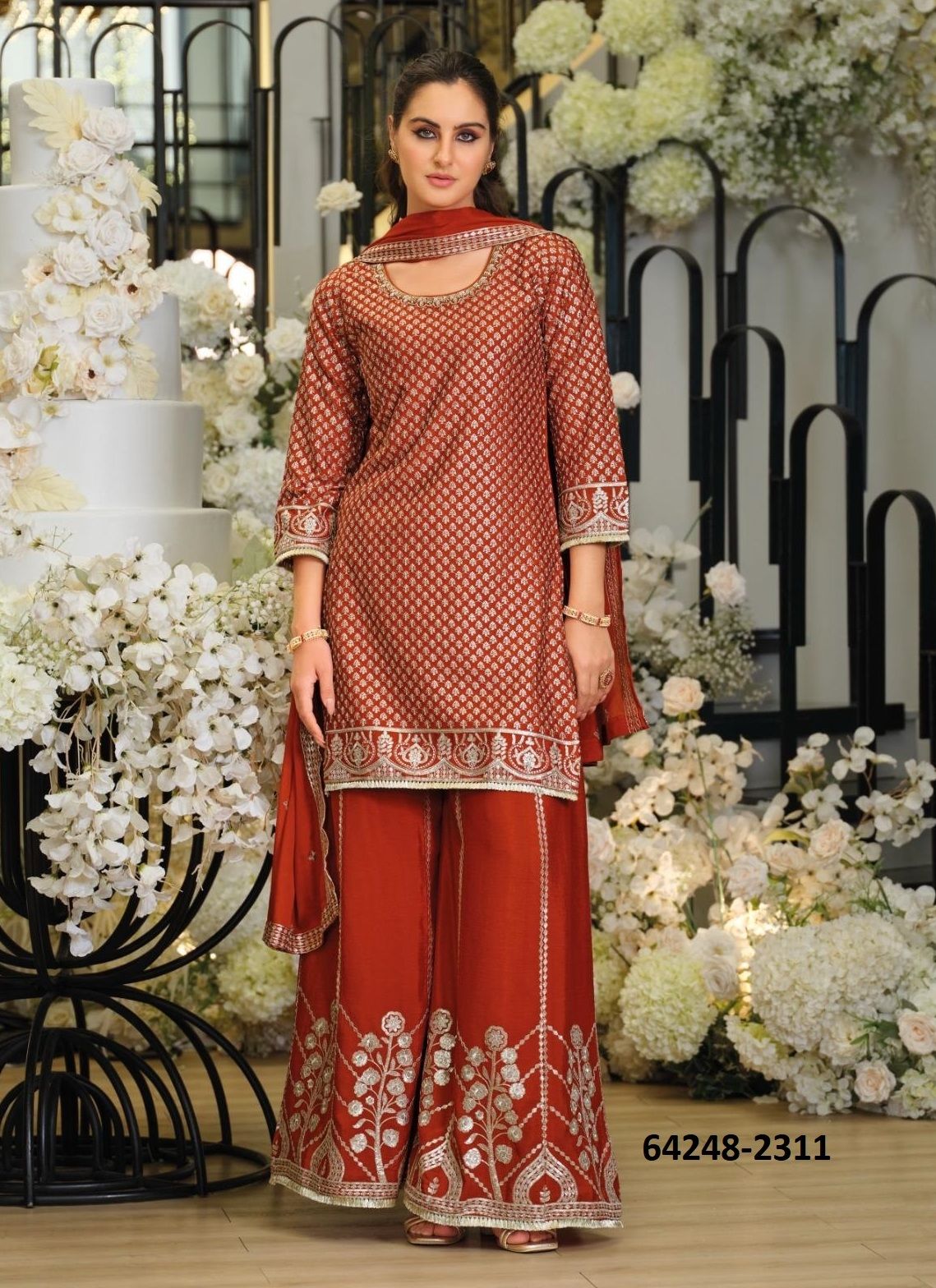 ZIYA - Catalog # 64248 (Set of 3 Readymade Salwar Suits) ZIYA - Catalog # 64248 (Set of 3 Readymade Salwar Suits)